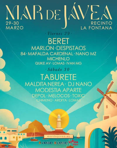 Cartel de Mar de Jávea Festival 2024