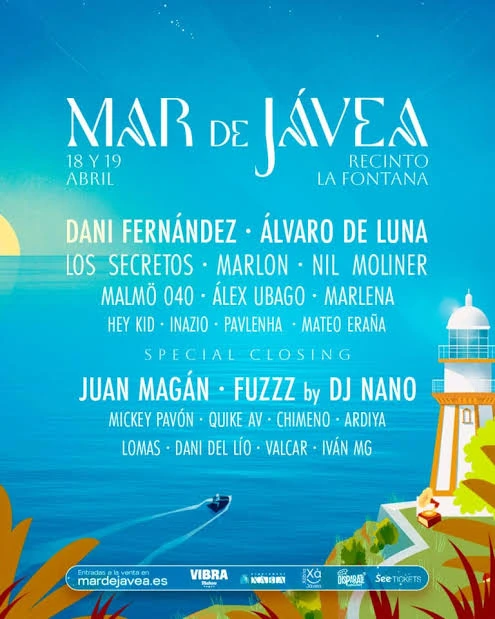 Cartel de Mar de Jávea Festival 2025